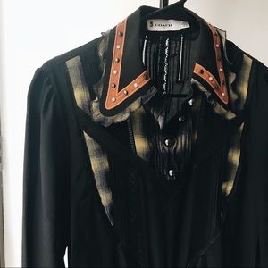 COACH 1941 Stud Collar Dress